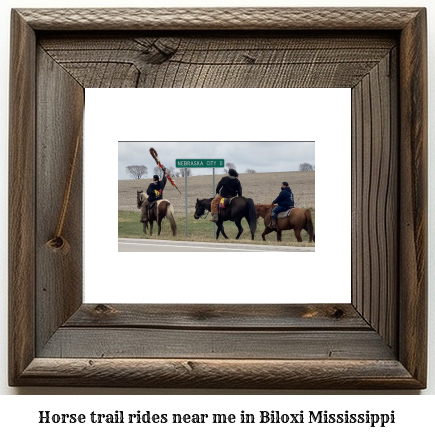 horse trail rides near me in Biloxi, Mississippi